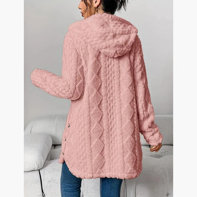 Edith - Gemütlicher Hoodie mit Teddyjacke für Damen