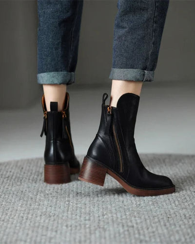 Frieda | Stiefel mit bequemem Absatz, elegant und zeitlos