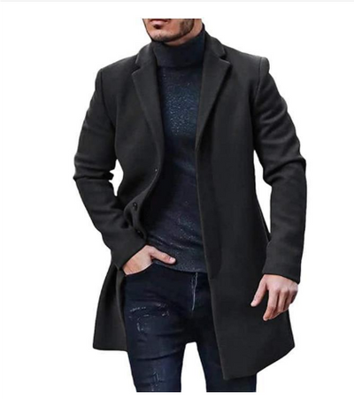 Langer Trenchcoat für Herren