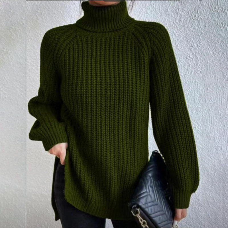Éloïse™ | Rollkragenpullover mit Schlitz