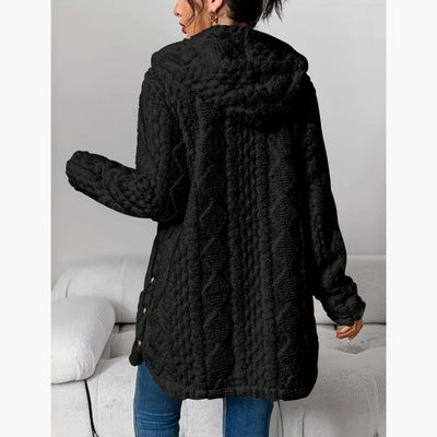 Edith - Gemütlicher Hoodie mit Teddyjacke für Damen