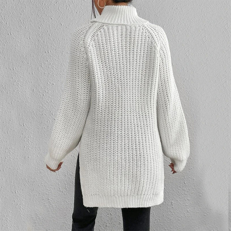 Éloïse™ | Rollkragenpullover mit Schlitz
