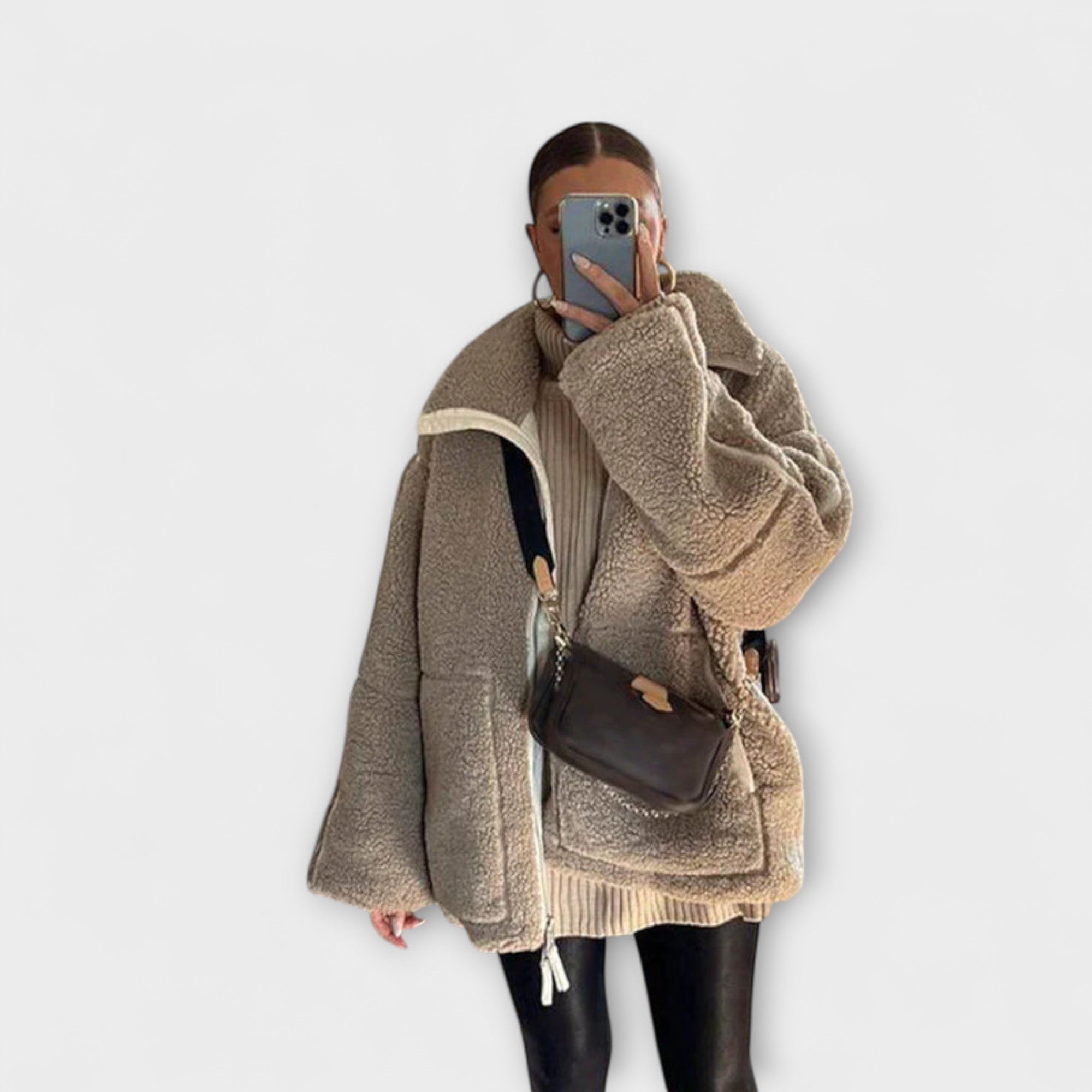 Nuage Polaire - Oversized-Jacke für Damen