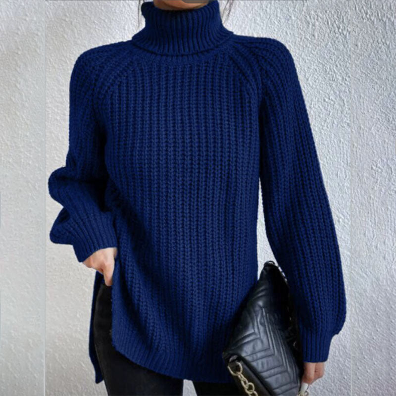 Éloïse™ | Rollkragenpullover mit Schlitz