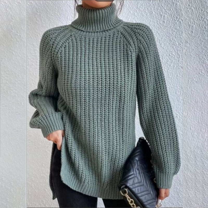 Éloïse™ | Rollkragenpullover mit Schlitz
