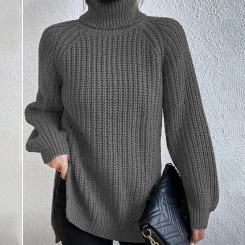 Éloïse™ | Rollkragenpullover mit Schlitz