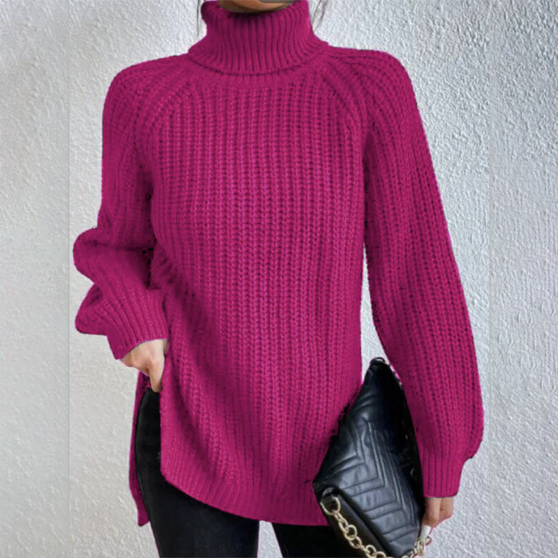 Éloïse™ | Rollkragenpullover mit Schlitz