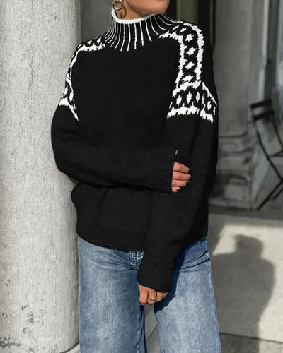 Tressia – Rollkragen Pullover Aus Strick