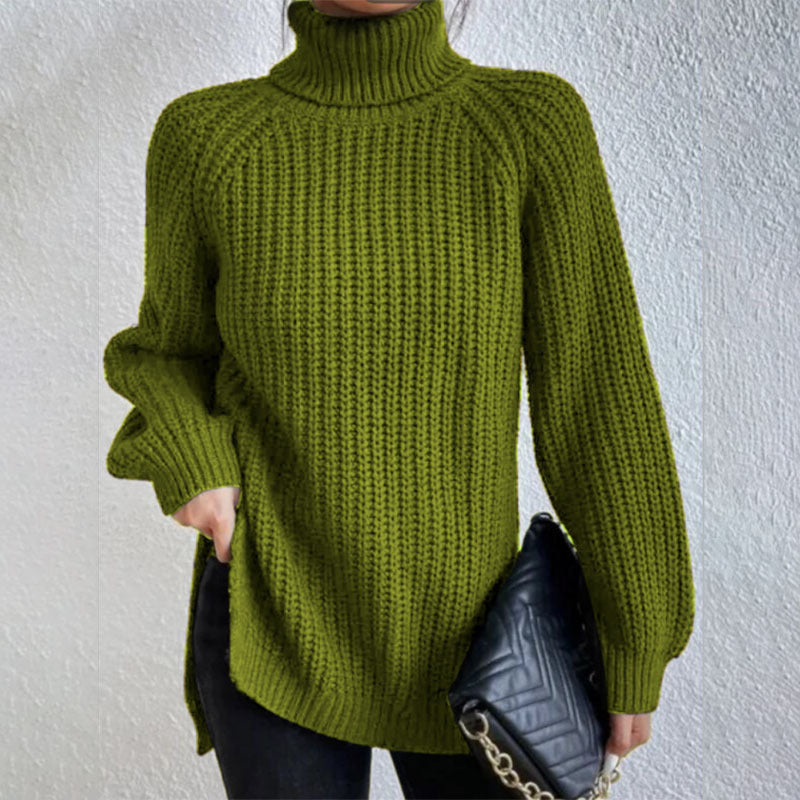 Éloïse™ | Rollkragenpullover mit Schlitz