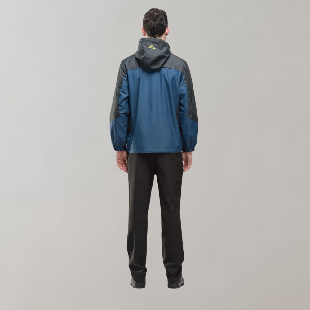 Herren Softshell-Jacke mit Kapuze, winddichter Membran und wasserabweisender Ausführung