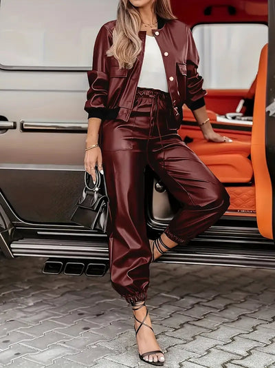 Tabea – Zweiteiliges Set Aus Leder