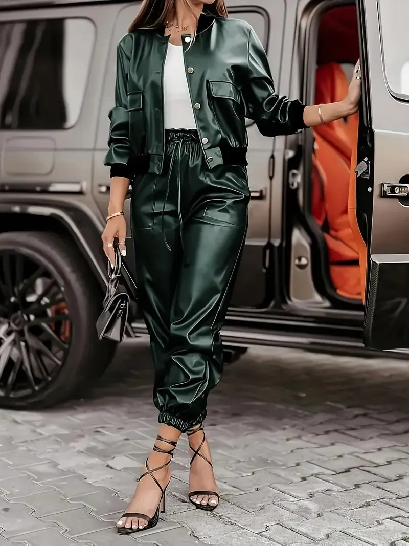 Tabea – Zweiteiliges Set Aus Leder