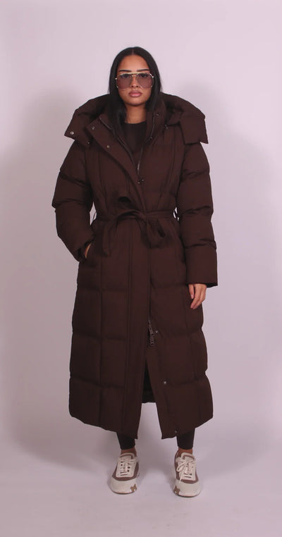 Heidi – Gepolsterte Oversize-Pufferjacke