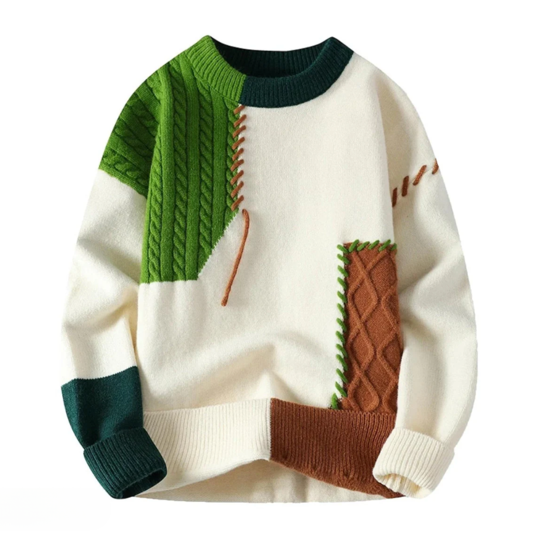 Fridolin - Farb Block Pullover