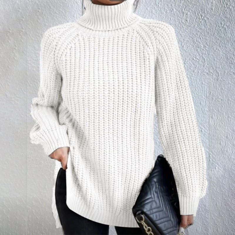 Éloïse™ | Rollkragenpullover mit Schlitz