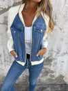 Caiya™ - Lässige Jacke mit Reißverschluss und V-Ausschnitt