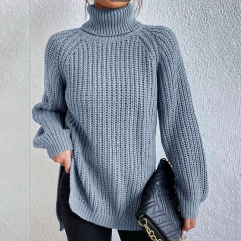 Éloïse™ | Rollkragenpullover mit Schlitz