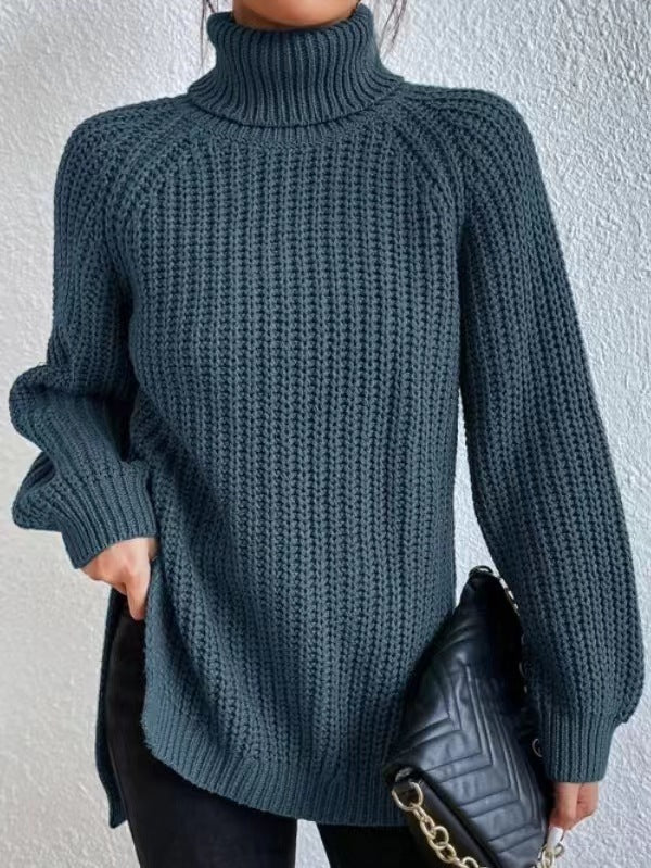 Éloïse™ | Rollkragenpullover mit Schlitz