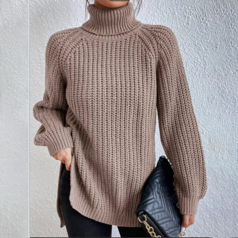 Éloïse™ | Rollkragenpullover mit Schlitz