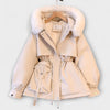 Bela - Elegante Winterjacke Brévine mit Pelzkragen