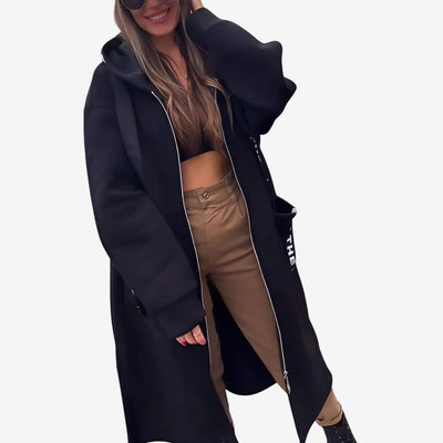 Barby | Mantel mit Kapuze