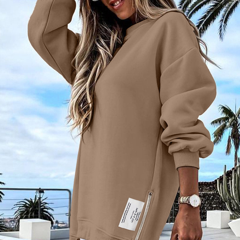 Argyroula – Lässiges Sweatshirt Kleid